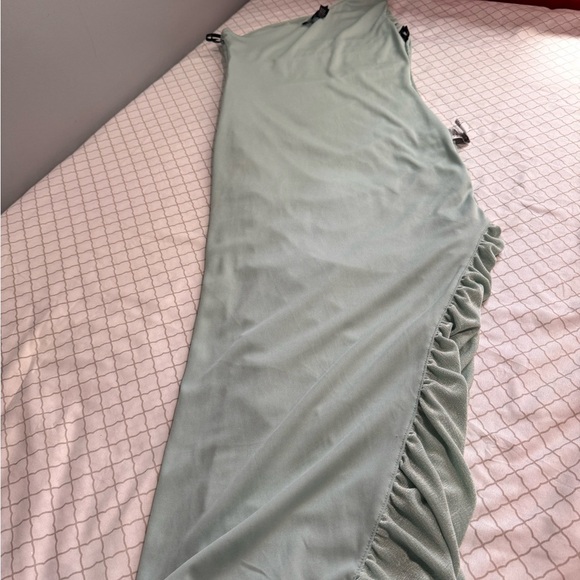 Forever 21 Mint One-Shoulder Dress - Picture 9 of 9